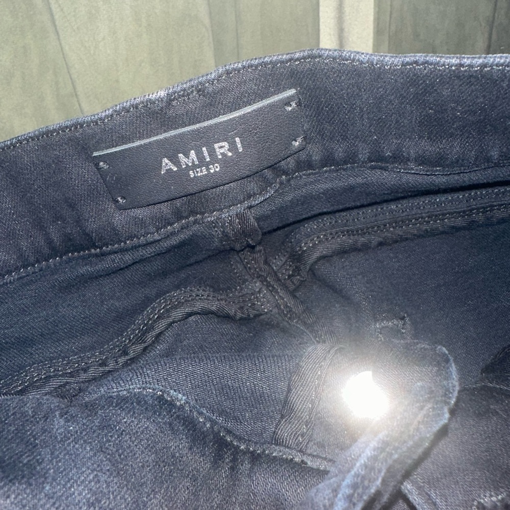 Brand new Amiri Hibiscus Arttch Skinny Jeans (Aged Black) size 30 - Picture 9 of 9